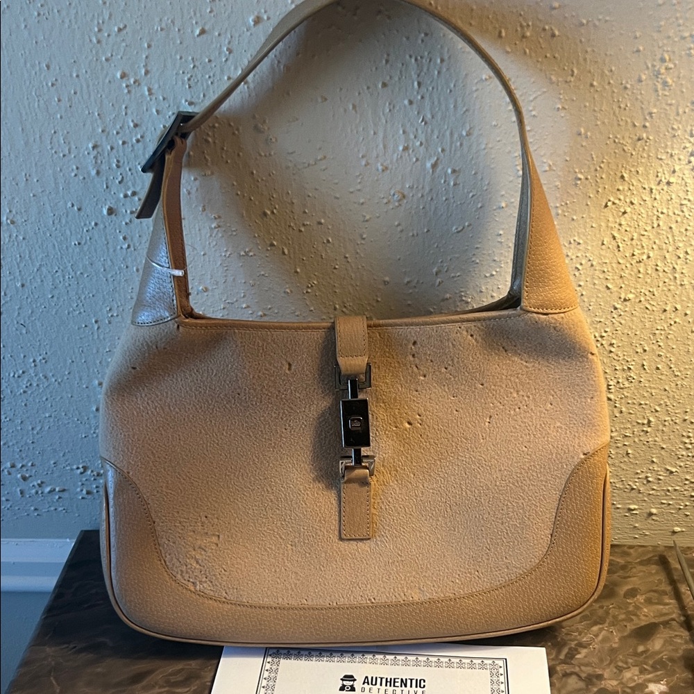 Gucci Jackie 1961 Suede Handbag Project w/ COA